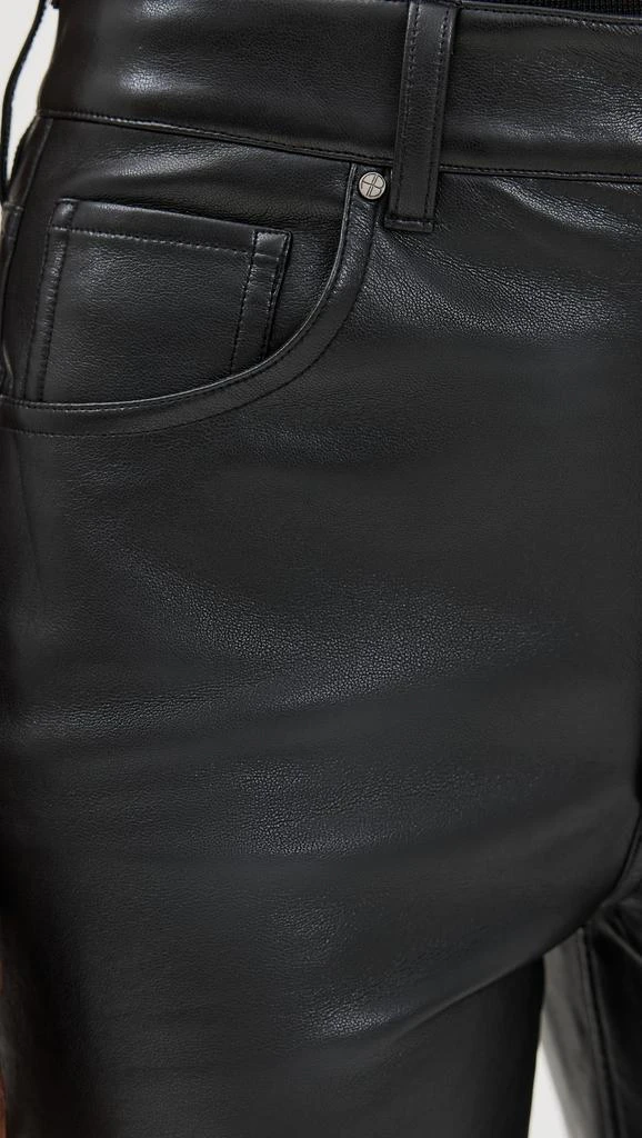 ANINE BING Roy Recycled Leather Pants 6