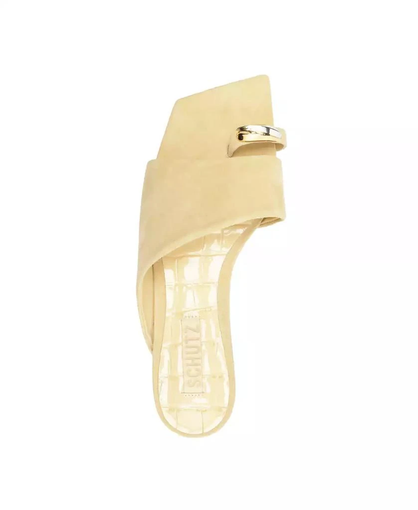 Schutz Women's Jodie Slip On Flat Sandals 9