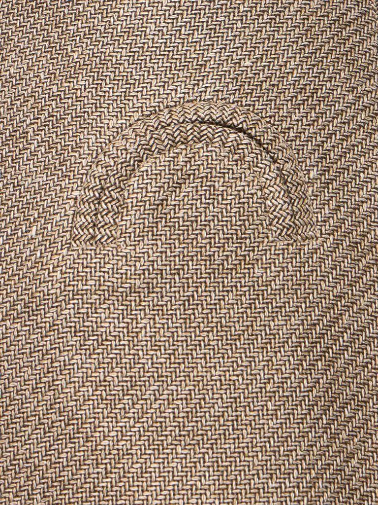 BLAZÉ MILANO Coci Linen Blend Mini Skirt 4