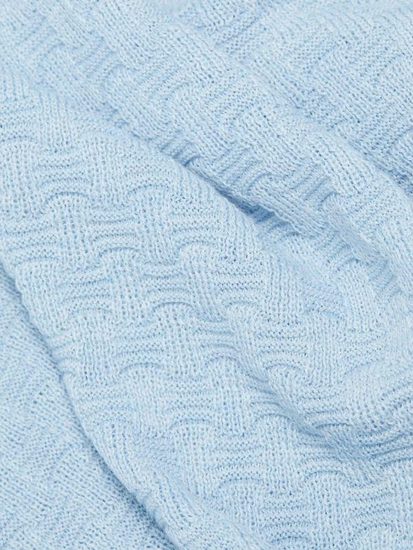 Saks Fifth Avenue COLLECTION Box Stitch Crewneck Sweater 5
