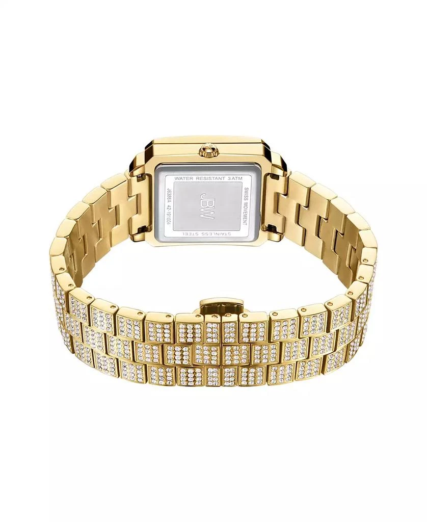 Jbw Women's Cristal 18k Gold-plated Stainless Steel Watch, 28mm 3