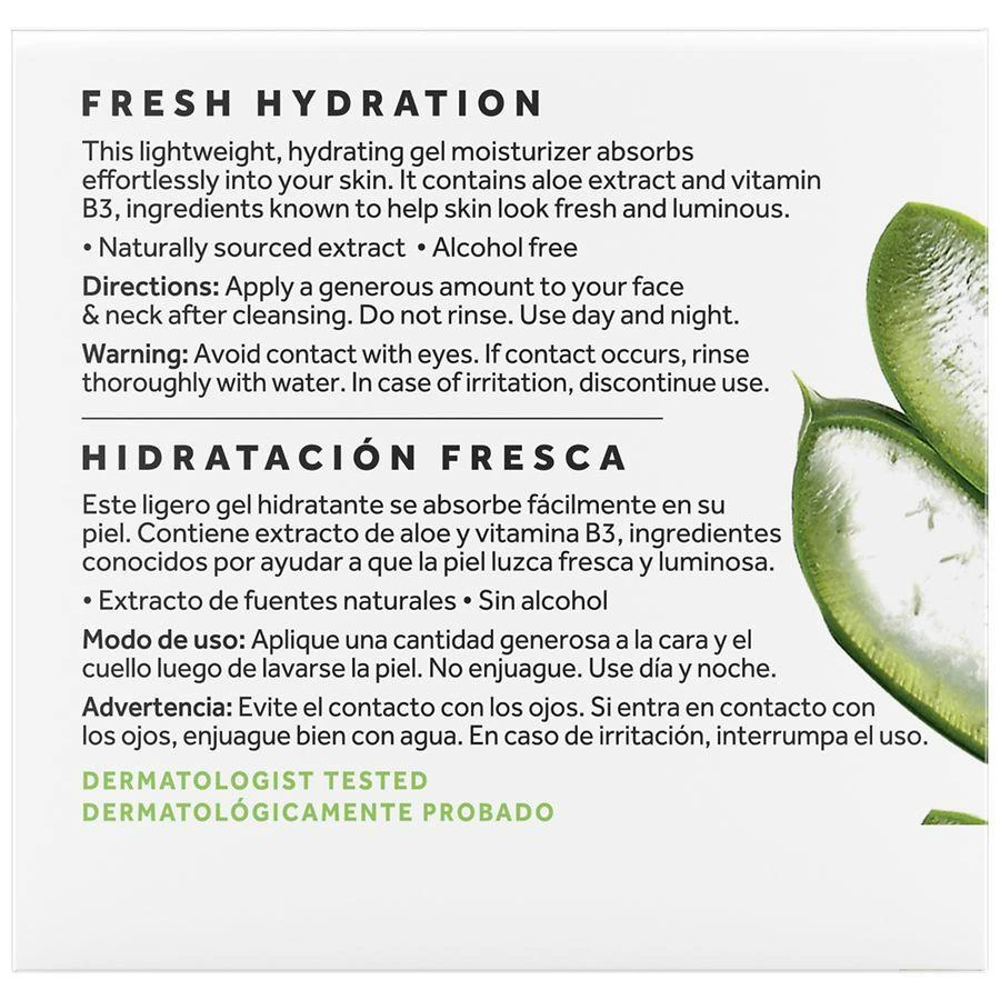POND'S Fresh Hydration Gel Moisturizer Aloe Extract + Vitamin B3 4