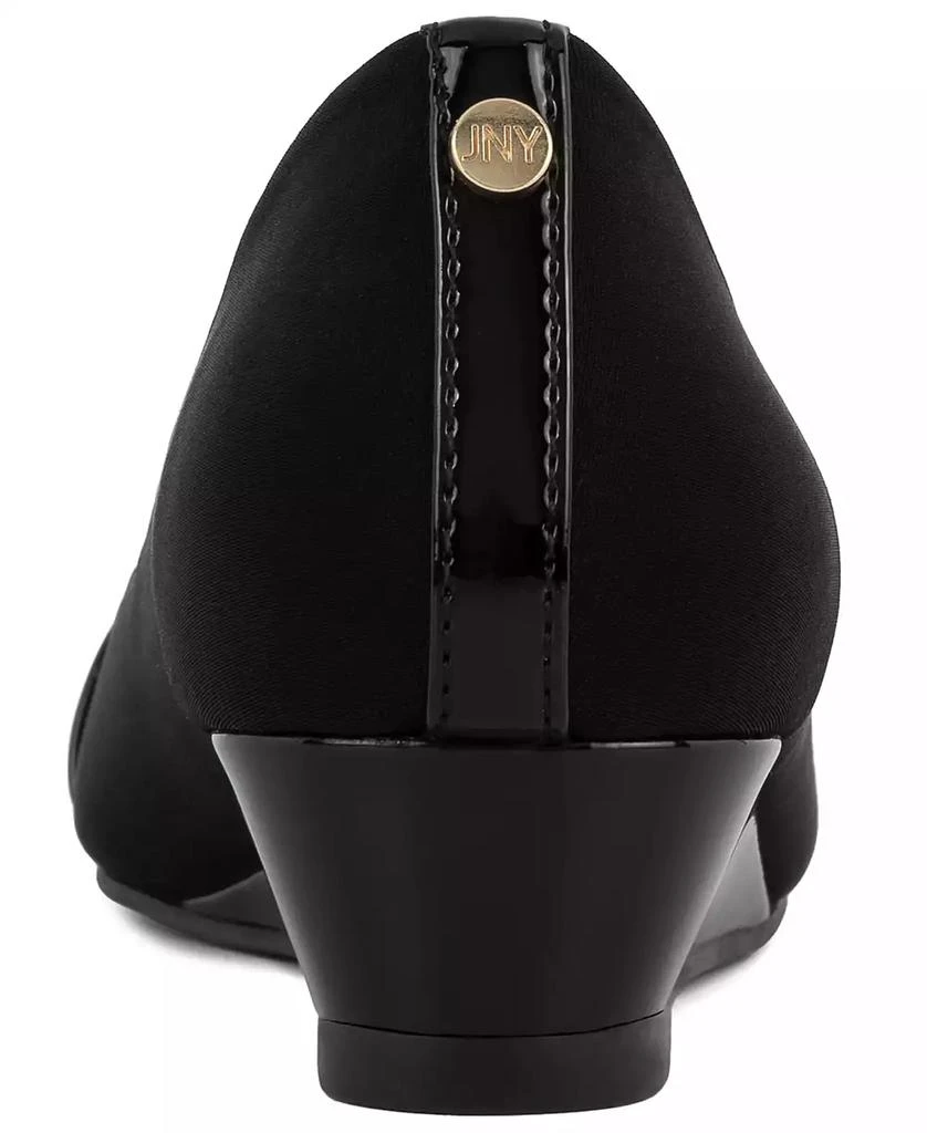 JONES NEW YORK Women's Junelle Cap Toe Wedge Flats 3