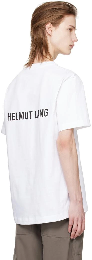 Helmut Lang White Printed T-Shirt 3