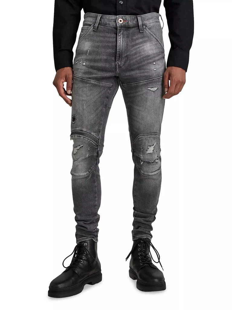 G-Star 5620 3D Zip Knee Skinny Jeans 2