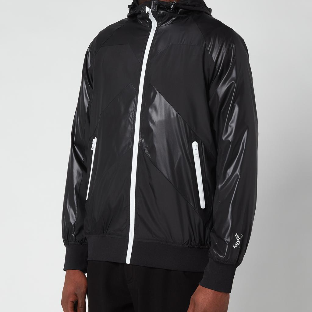 Kenzo KENZO Men's Sport Zip Through Hooded Windbreaker - Black