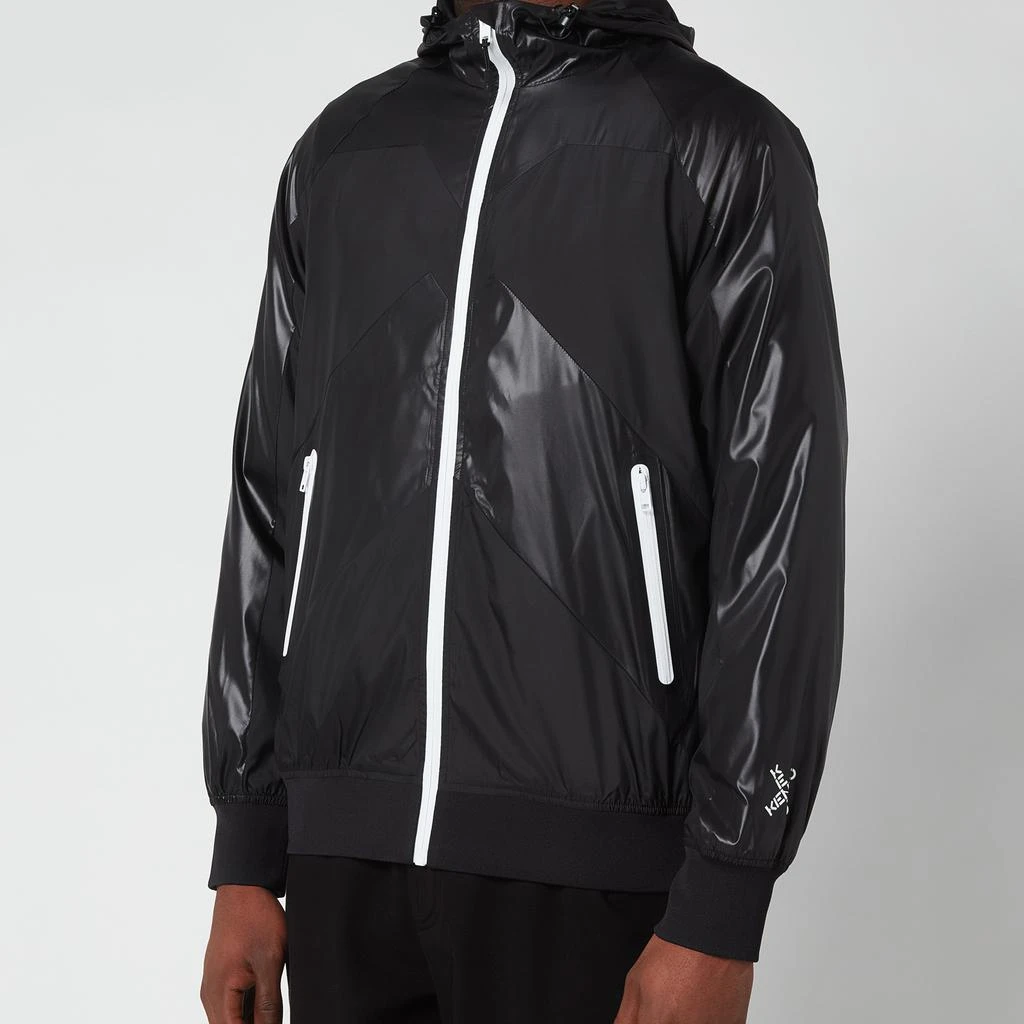 Kenzo Men's Sport Zip Through Hooded Windbreaker - Black 1