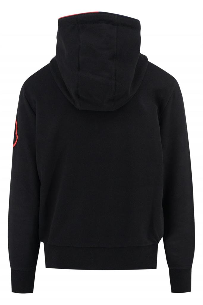 undefined Tri Colour Tip Hooded Top