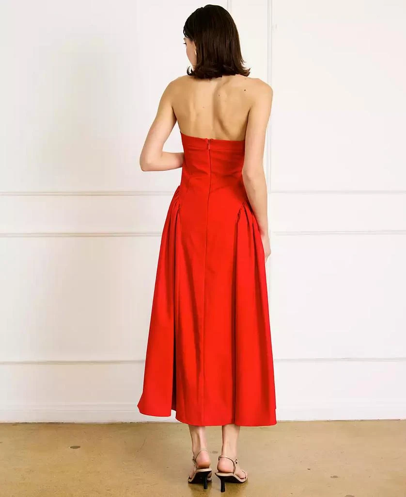 Line & Dot Women's Greta Halter Sleeveless Maxi Dress 5