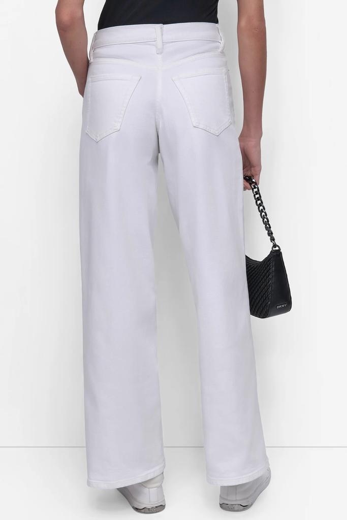 DKNY HIGH-RISE WIDE-LEG JEAN