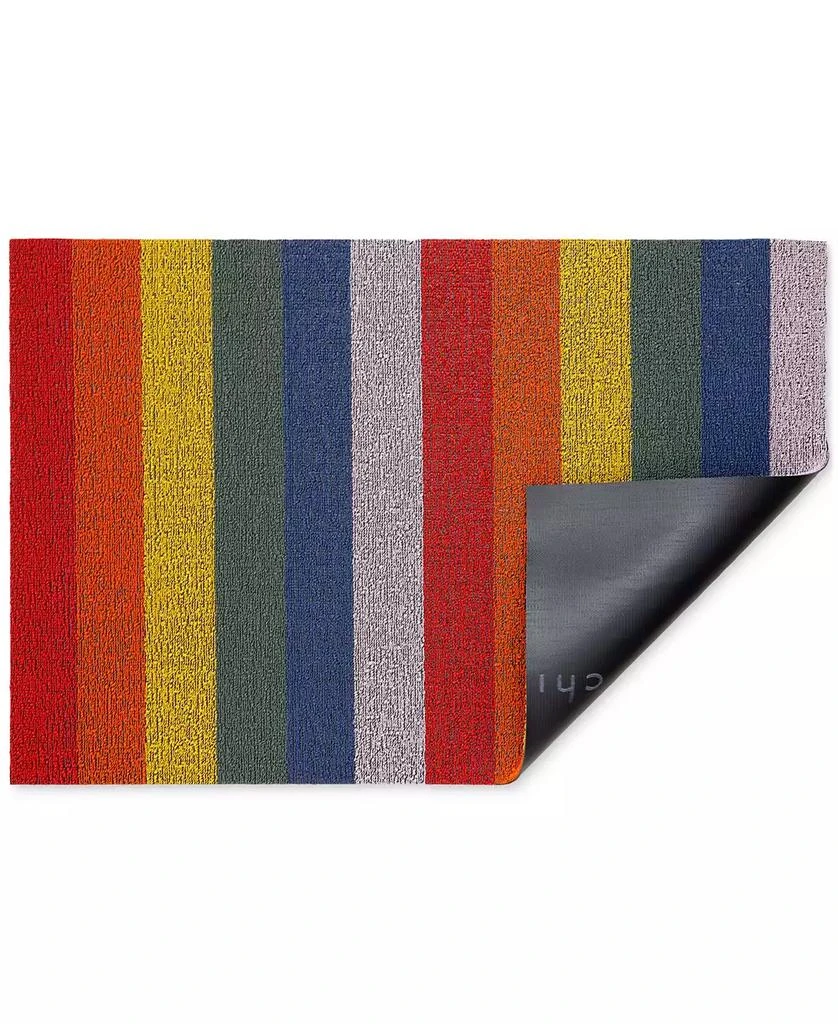 Chilewich Pride Stripe Shag Doormat, 18
x 28