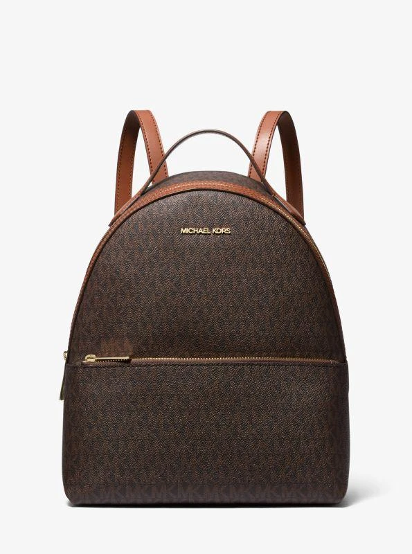 Michael Kors Sheila Medium Logo Backpack 1