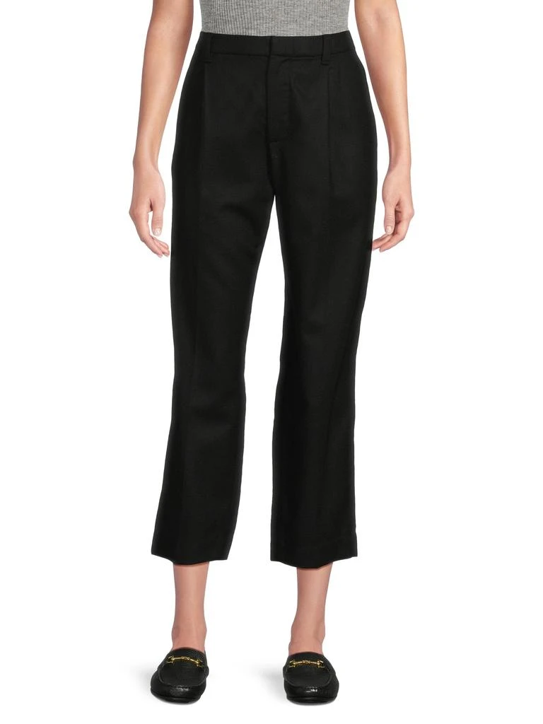 Brunello Cucinelli Wool-Cashmere Cropped Pants 1
