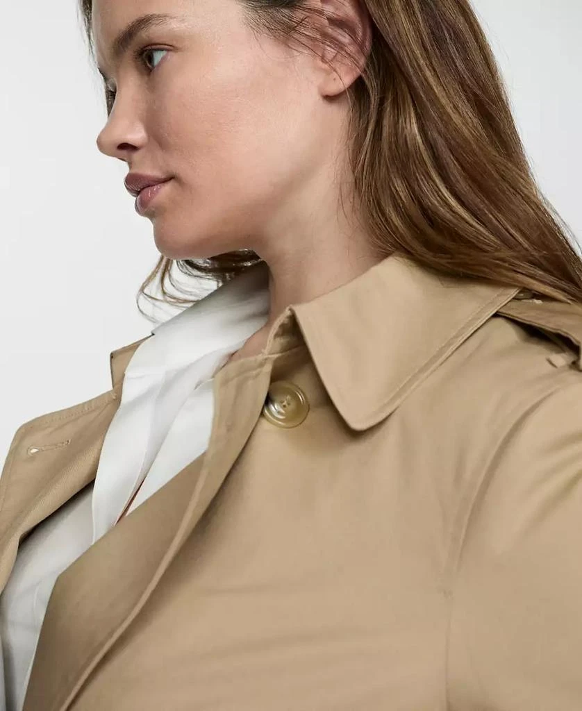 Mango Women's Belted Classic Trench Coat 11