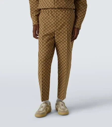 Gucci GG Supreme cotton-blend pants 3
