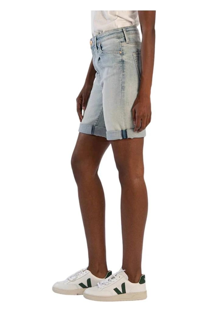 KUT from the Kloth Catherine Boyfriend Roll Up Short In Imagine Wash 2