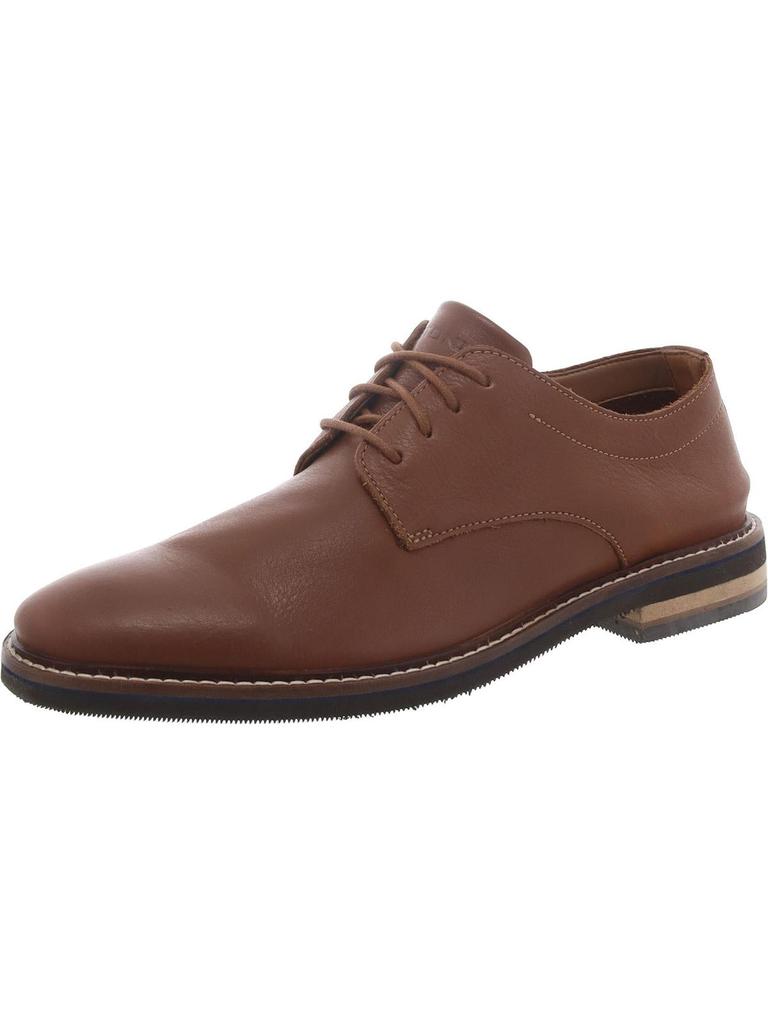 Bostonian Dezmin Plain Mens Leather Lace Up Derby Shoes