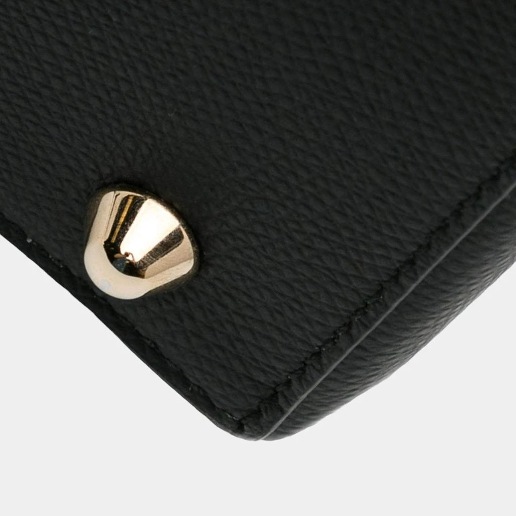 Dior Dior Black Large Grained Calfskin Lady Dior 12