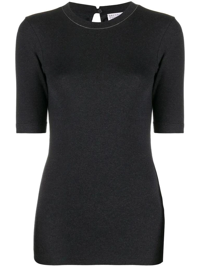 Brunello Cucinelli Brunello Cucinelli Round Neck T-Shirt Clothing 1