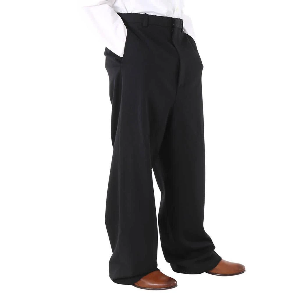 Balenciaga Men's Black Loose Suit Pants 3