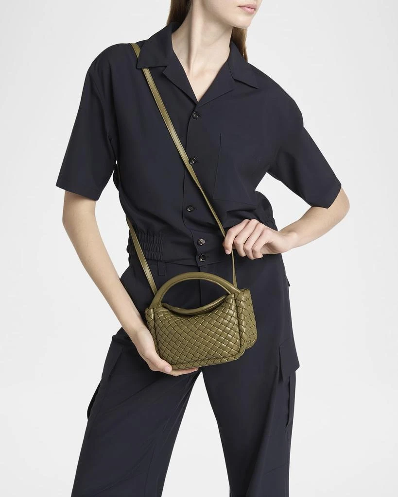 Bottega Veneta Cobble Mini Leather Top-Handle Bag 5