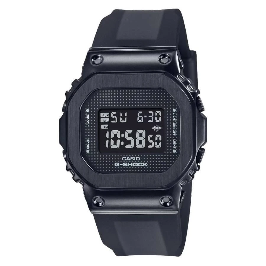 Casio G-Shock Alarm Quartz Digital Black Dial Ladies Watch GM-S5600SB-1 1