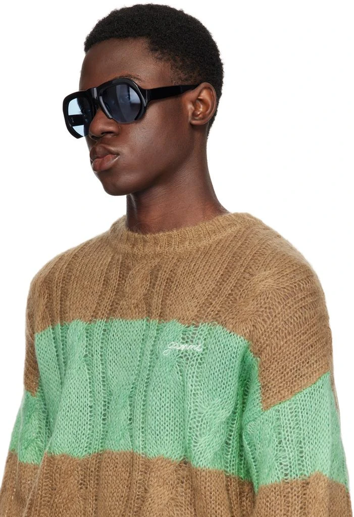 Grey Ant SSENSE Exclusive Black Sphere Sunglasses 4
