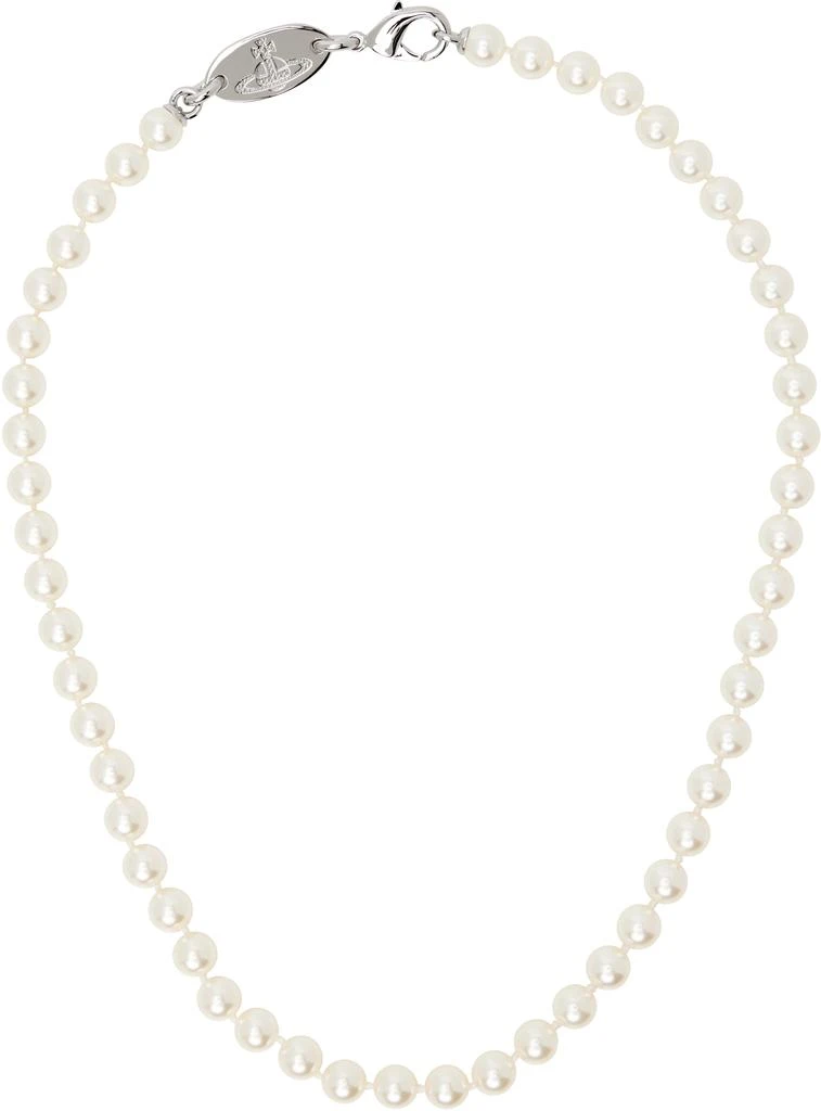 Vivienne Westwood Off-White Stuart Necklace 1