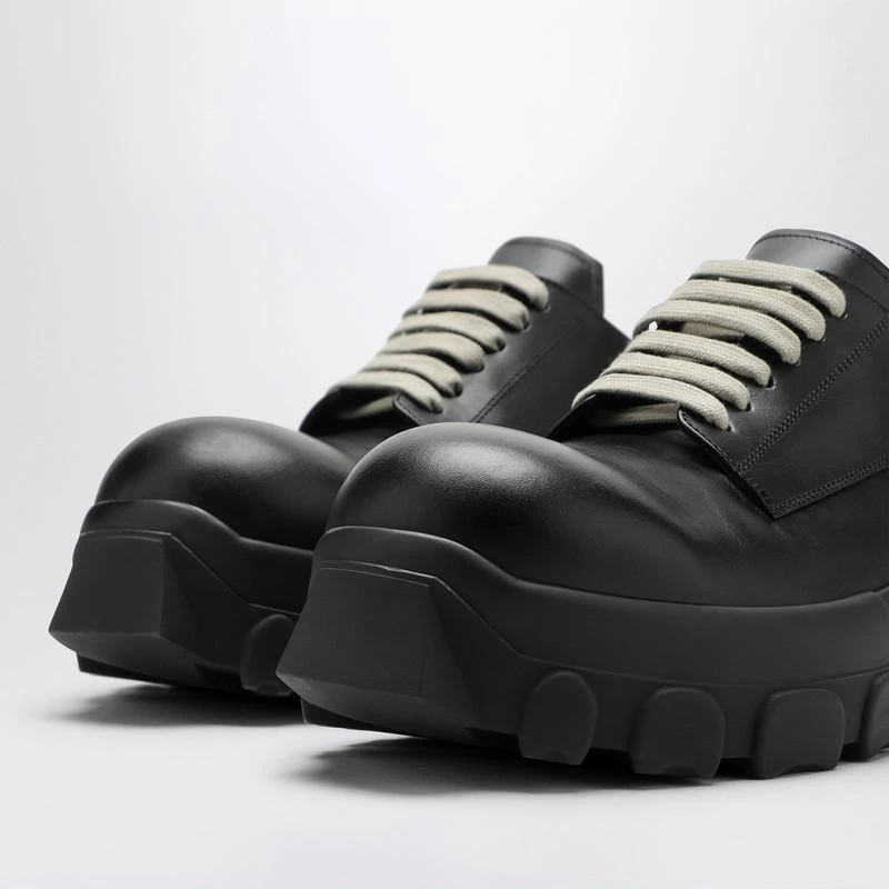 Rick Owens Lace Up Bozo Tractor black 5