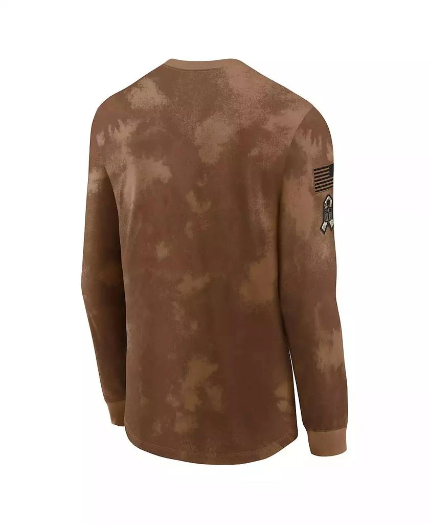 NIKE Men's Brown Baltimore Ravens Salute To Service Long Sleeve T-Shirt 3