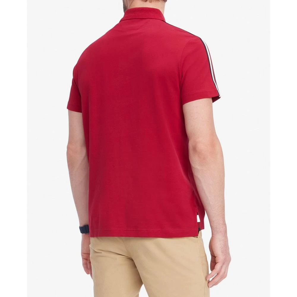 Tommy Hilfiger Men's Monotype Stripe Cotton Polo 3