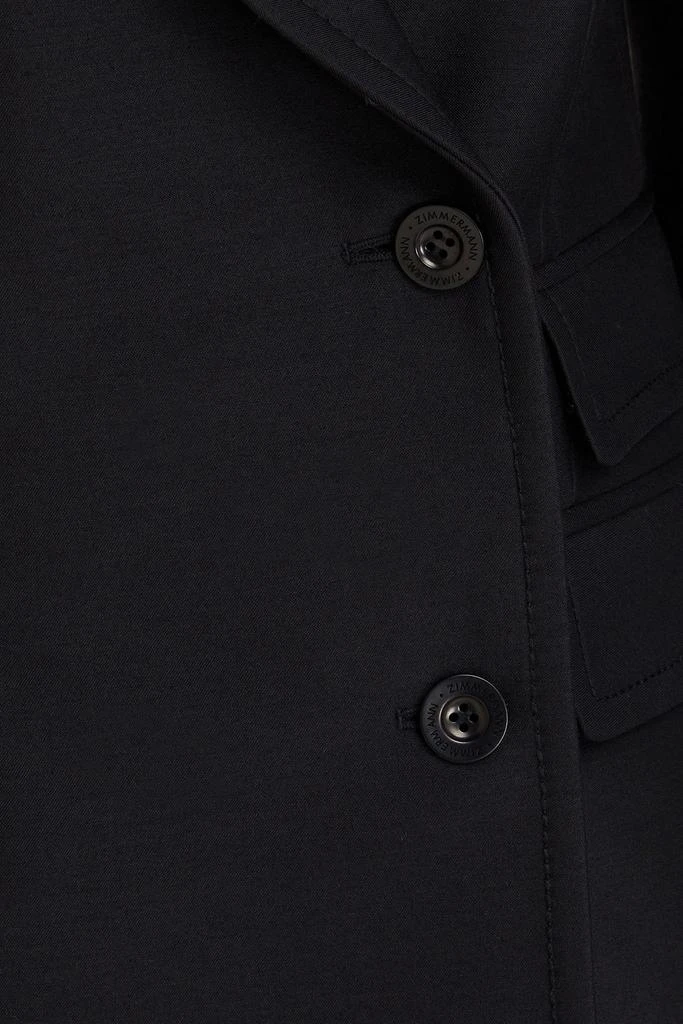 Zimmermann Double-breasted wool-blend blazer 4