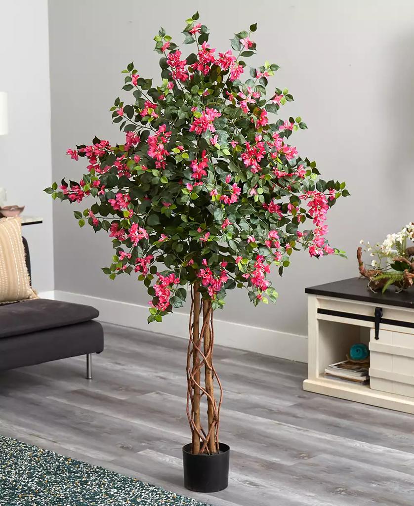 NEARLY NATURAL 5.5' Bougainvillea Artificial Tree