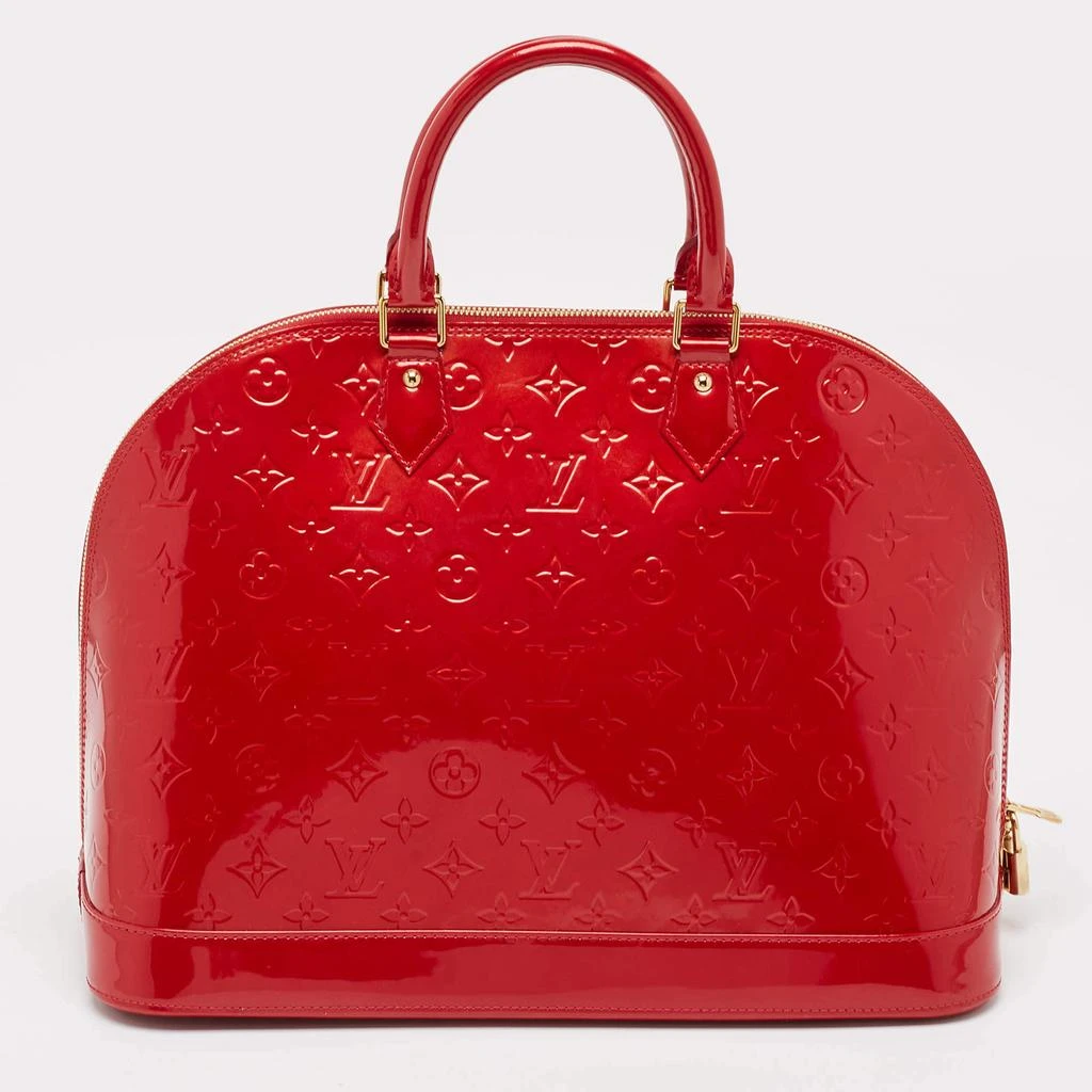 Louis Vuitton Louis Vuitton Pomme D’amour Monogram Vernis Alma GM Bag 4