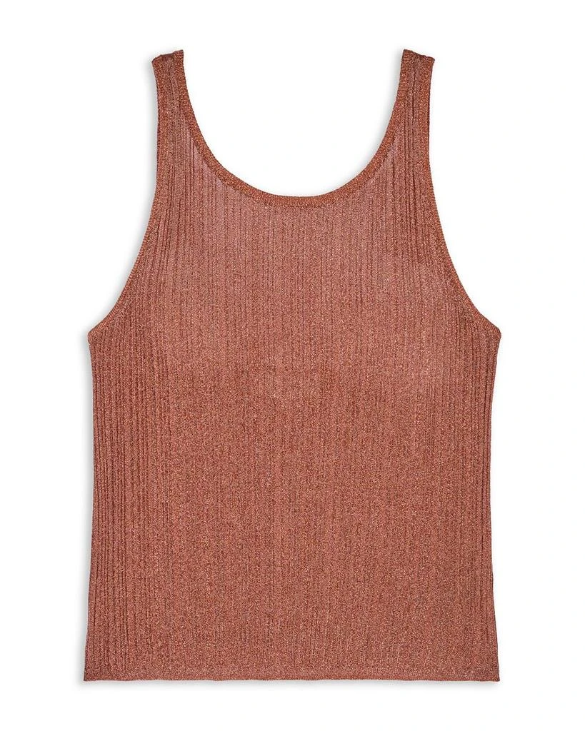 ba&sh Ribbed Scoop Tank 7