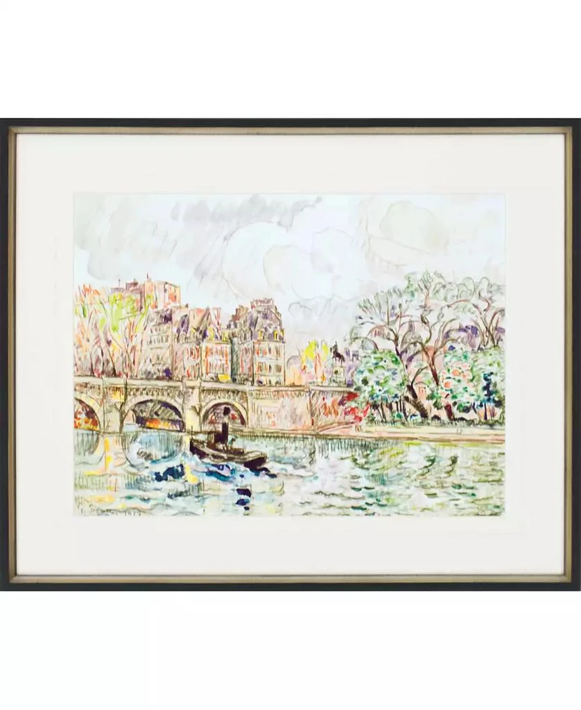 Paragon Picture Gallery Paragon Paris Le Place Dauphine Framed Wall Art, 28" x 34"