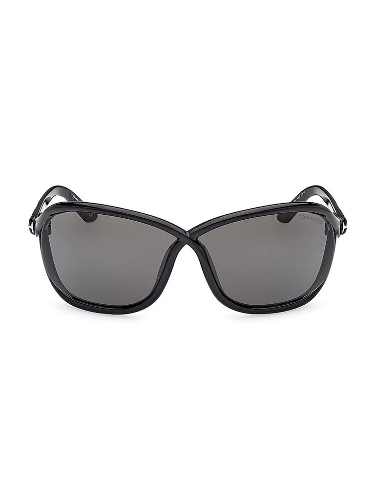 New! Authentic! Tom Ford Fernanda Women\'s Oversized Sunglasses TOM FORD FERNANDA TF1069 83Z 68MM WOMEN main image 3