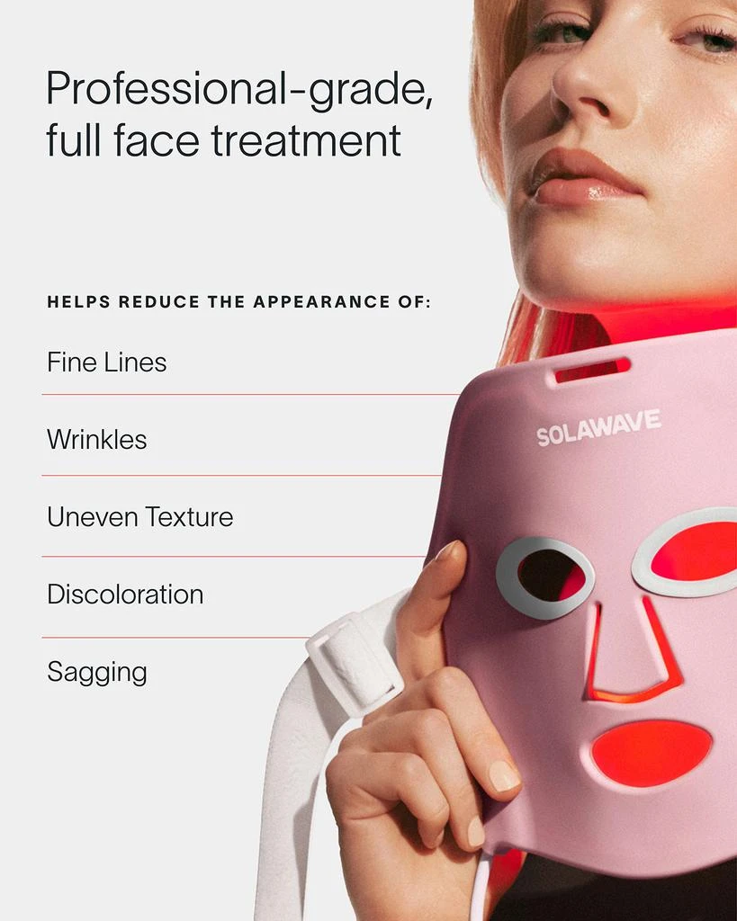 SolaWave Wrinkle Retreat Light Therapy Mask 3
