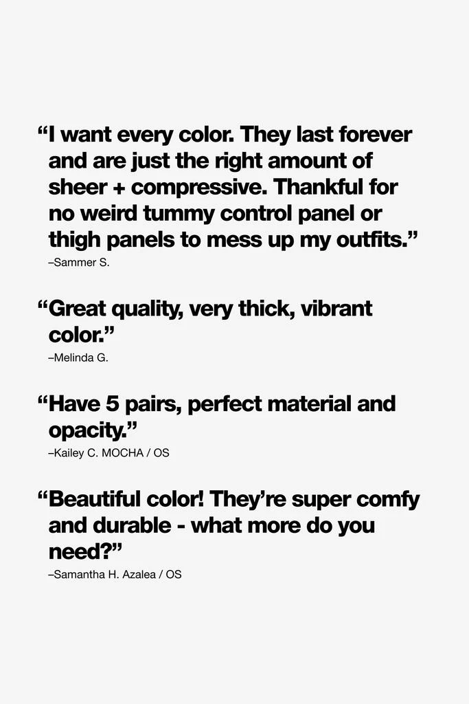 Los Angeles Apparel RN040 - 40 Denier Classic Opaque Tights 58