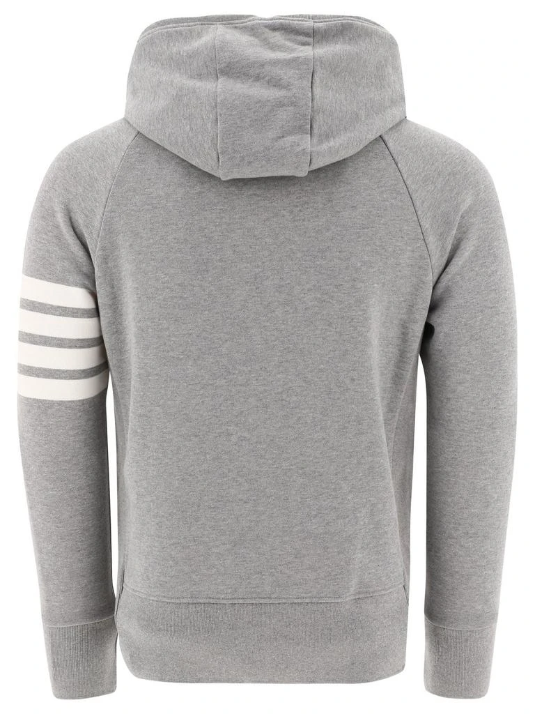 Thom Browne Thom Browne Classic Loopback 4-Bar Zip-Up Hoodie 2