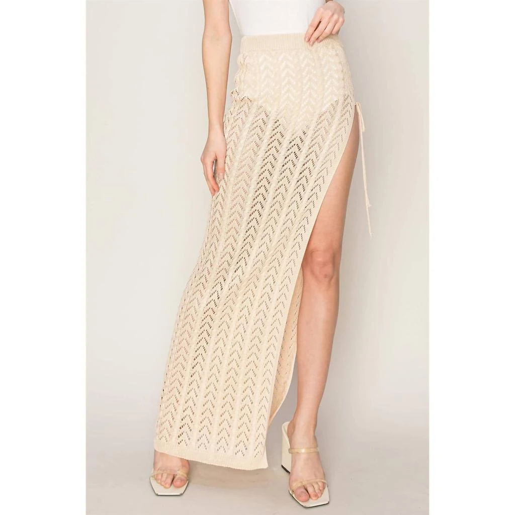 HYFVE Hyfve - Women
s Crochet Cover-up Skirt