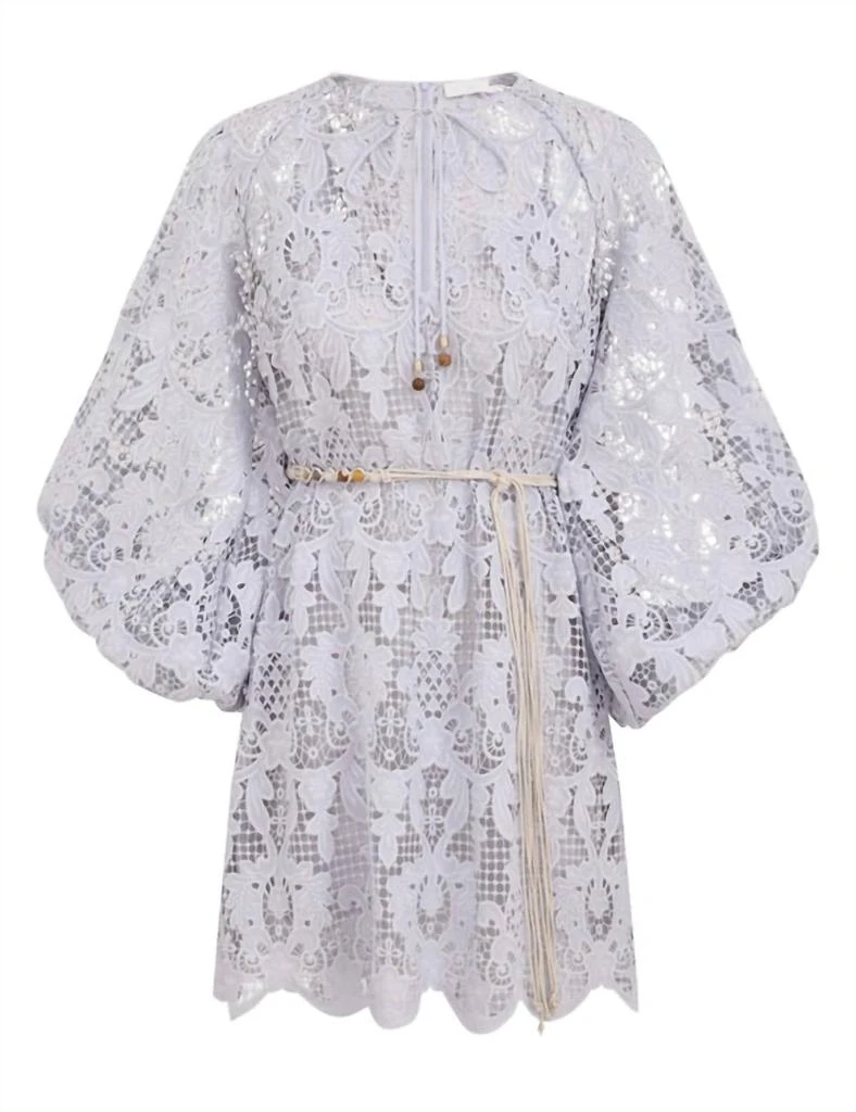 Shop Women's Coco Lace Tunic Mini Dress In Powder Blue on Sale at  BeyondStyle  Get 40% Off Women's Coco Lace Tunic Mini Dress In Powder Blue  with Limited-Time Flash Deals, Exclusive