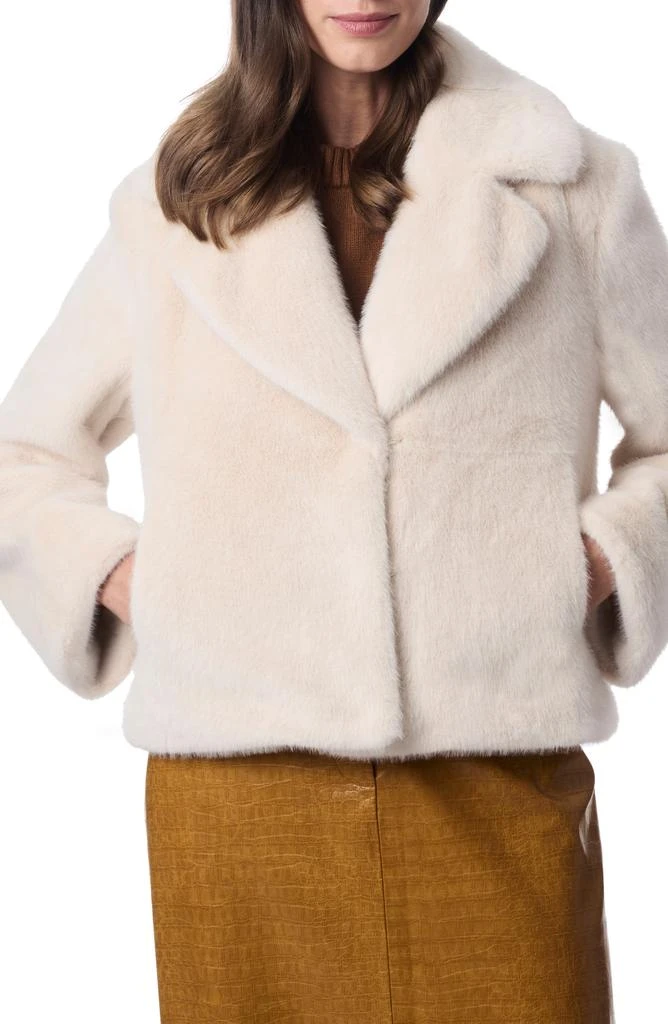 Bernardo Short Faux Fur Coat 4