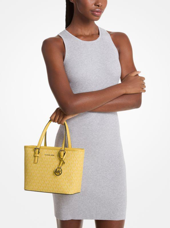 Michael Kors*JET SET TRAVEL スモールトート＆ショルダーバッグ Jet Set Travel Small Logo Top-Zip Tote Bag | Michael Kors [US]