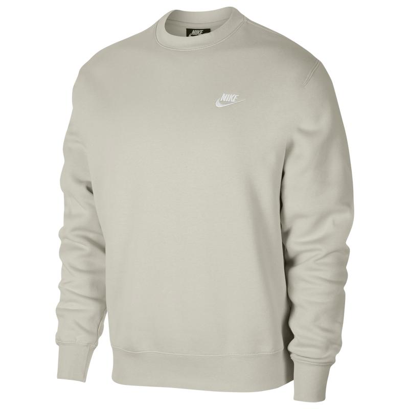 nike club crew light bone