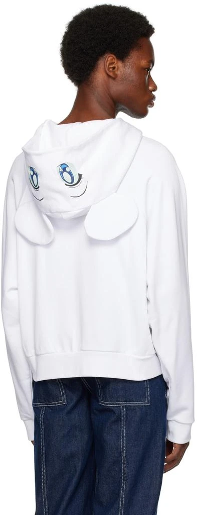 Liberal Youth Ministry White Anime Hoodie 3