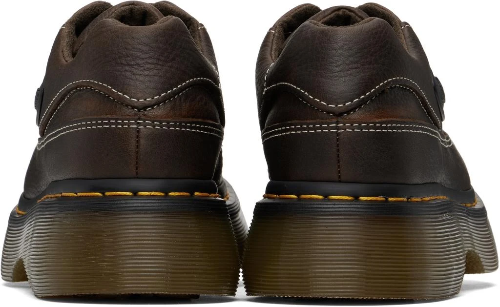 Dr. Martens Brown Buzz 5-Eye Grizzly Leather Derbys 2