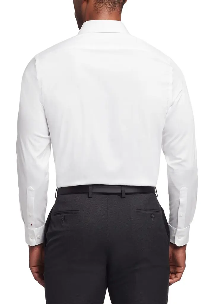 Tommy Hilfiger Big & Tall TH Flex Twill Regular Fit Dress Shirt 3
