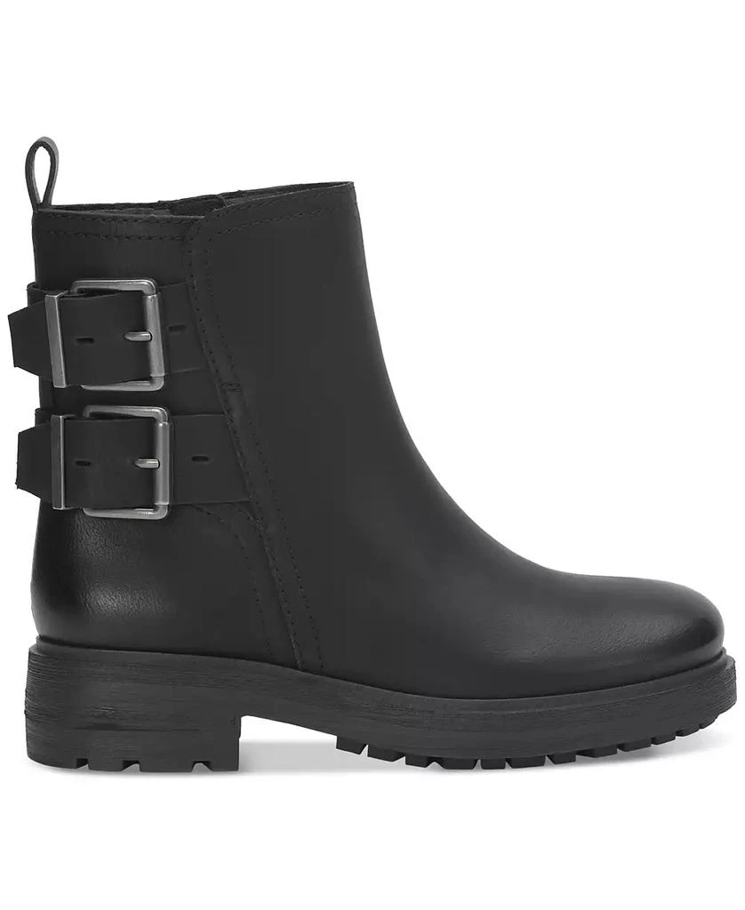 Lucky Brand Luck Brand Women's Candre Double Buckle Moto Lug Sole Booties 2