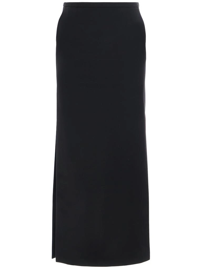 Dolce & Gabbana Stretch Cady Pencil Midi Skirt 5